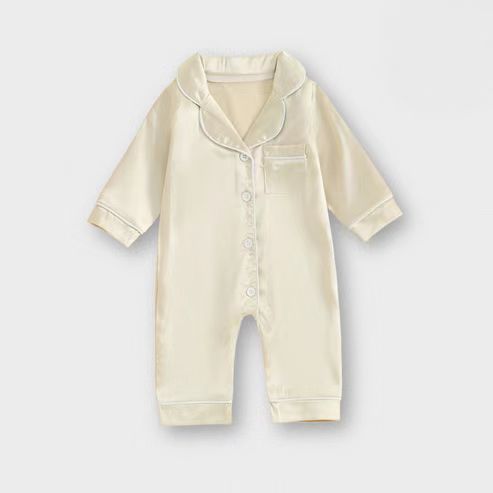 Artificial Silk Homewear Satin Baby Ice Silk Pajamas - 𝓢𝓱𝓸𝓹𝓵𝓮𝓬𝔂
