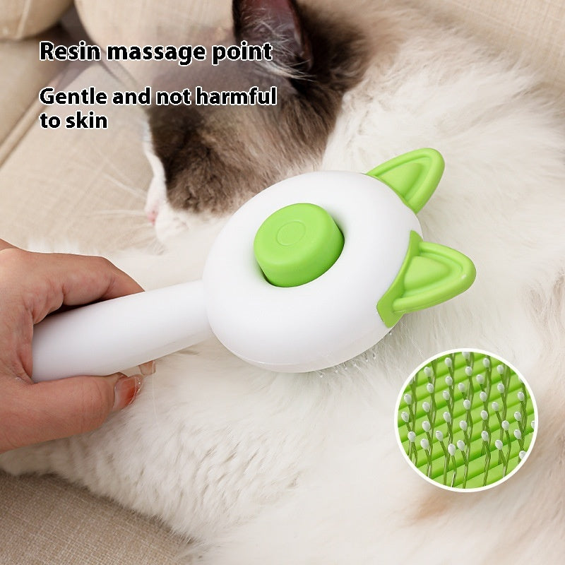 Pet Dog Brush Cat Comb Self Cleaning Pet Hair Remover Brush For Dogs Cats Grooming Tools Pets Dematting Comb Dogs Accessories Pet Products - 𝓢𝓱𝓸𝓹𝓵𝓮𝓬𝔂