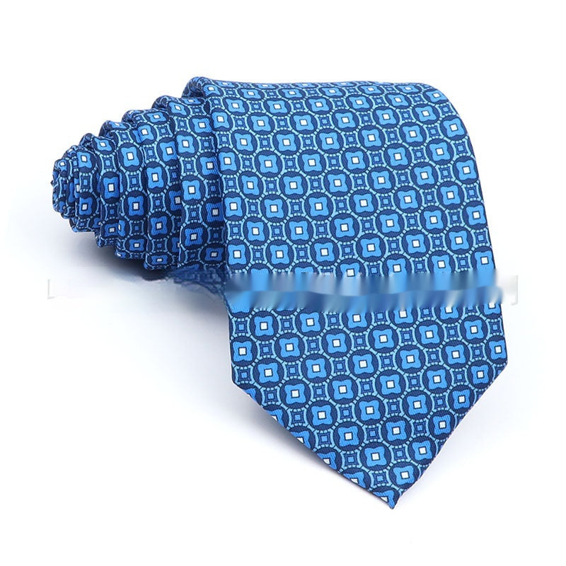 Business Polyester Men's Printed Workplace Tie - 𝓢𝓱𝓸𝓹𝓵𝓮𝓬𝔂