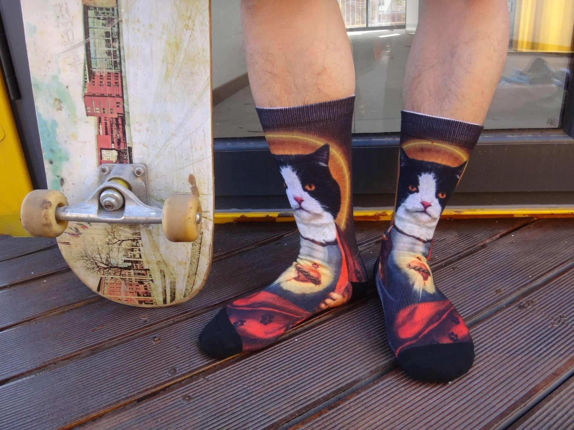 Cartoon Pet Head Face Socks - 𝓢𝓱𝓸𝓹𝓵𝓮𝓬𝔂