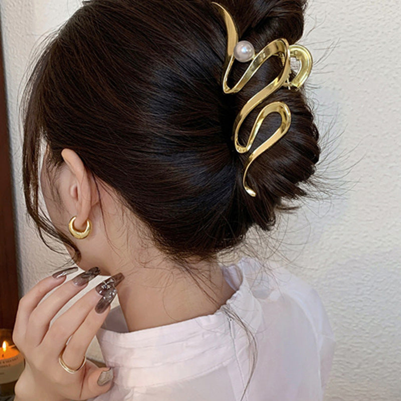 Oversized Pearl Wave Grip Women's Headwear - 𝓢𝓱𝓸𝓹𝓵𝓮𝓬𝔂