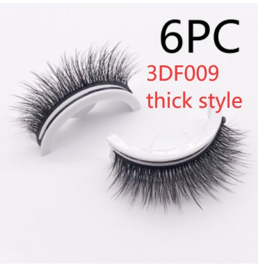 Reusable 3D Mink Lashes Natural False Eyelashes Self Adhesive Fake Glue Free Makeup Eyelash Extension Silk - 𝓢𝓱𝓸𝓹𝓵𝓮𝓬𝔂