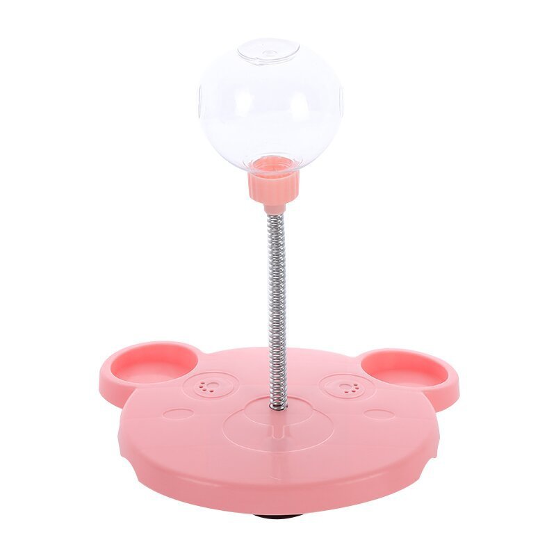 Pet Feeder Cat Toy Pets Leaking Food Ball Self-Playing Tumbler Funny Swing Feeder Puzzle Toys Playing Training Dispenser Bowl - 𝓢𝓱𝓸𝓹𝓵𝓮𝓬𝔂