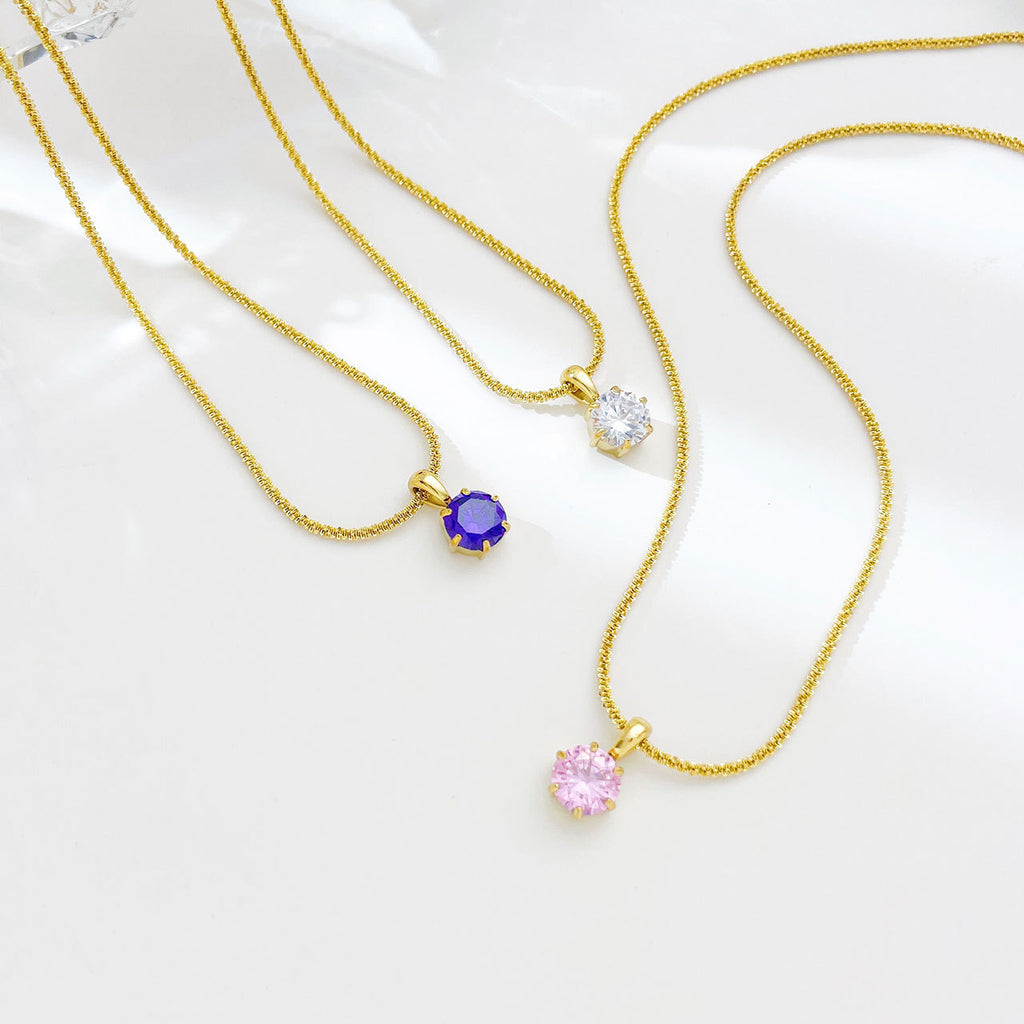 European And American Fashion New Style Diamond-studded Necklace Women - 𝓢𝓱𝓸𝓹𝓵𝓮𝓬𝔂